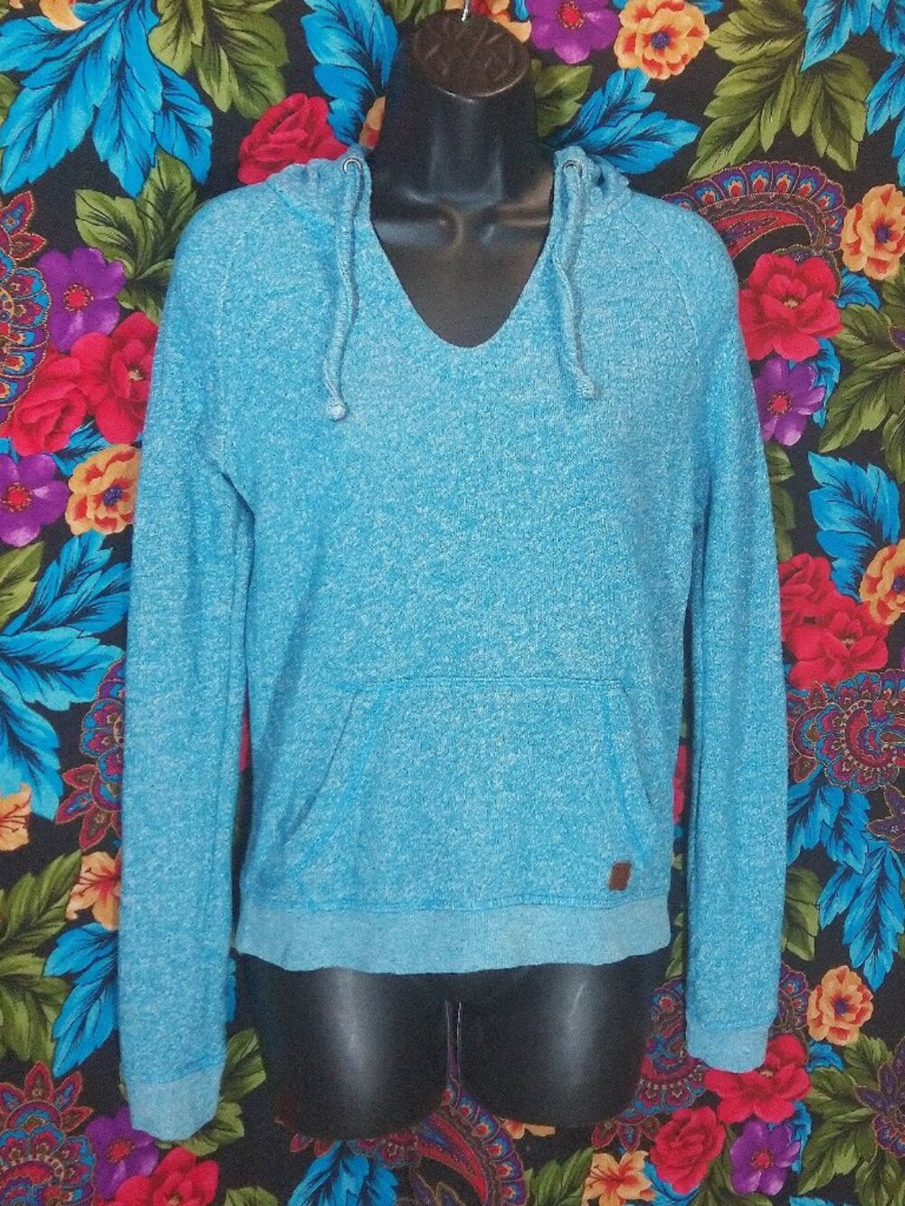 WOMEN'S ROXY SWEATSHIRT HOODIE WOMENS SIZE X-SMALL (XS) HOODED TERRY SWEATER